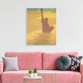 自由の反射 キャンバスプリント (インサイチュ (リビング))