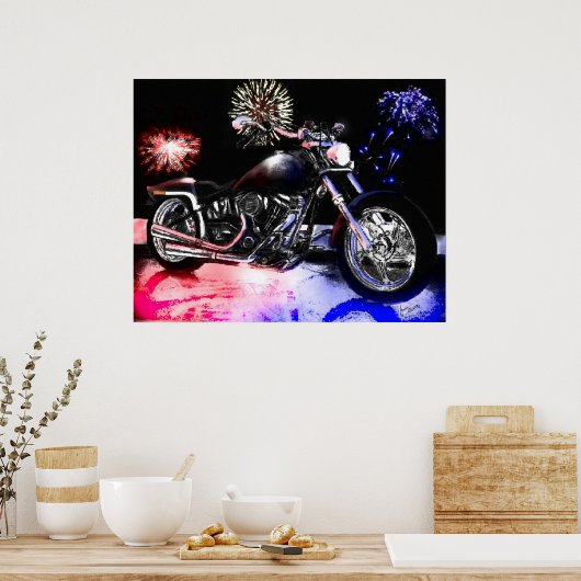 自由の反射 ポスター (キッチン)