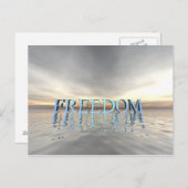 自由の反射 ポストカード (正面/裏面)