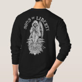 自由の収穫者のワイシャツの息子 Tシャツ (裏面)