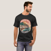 自由の味 7月4日のアイスクリームバスフィッシング Tシャツ (正面フル)