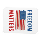 自由の問題 マグネット (横)