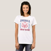 自由の国アメリカ Tシャツ (正面フル)