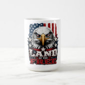 自由の国 - イーグル愛国マグカップ コーヒーマグカップ (中央)