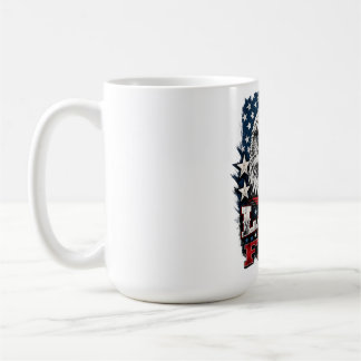 自由の国 - イーグル愛国マグカップ コーヒーマグカップ