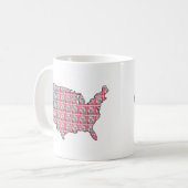 自由の国 コーヒーマグカップ (正面左)