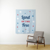 自由の国 ブルー 4th of July タペストリー (インサイチュ)