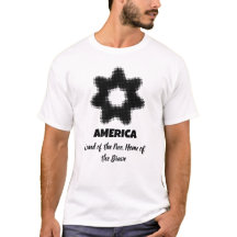自由の国、勇者の家Tシャツ
