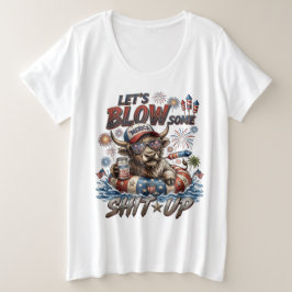 自由の国、自由の250年 プラスサイズTシャツ