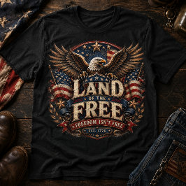 自由の国 自由は無料ではない アメリカーナ Tシャツ