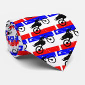 自由の土バイクの服装 ネクタイ (ロール)