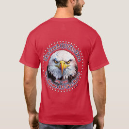 自由の地のアメリカワシントン・イーグル Tシャツ