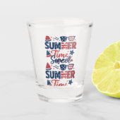 自由の地を縮める – American Spirit ショットグラス (正面)