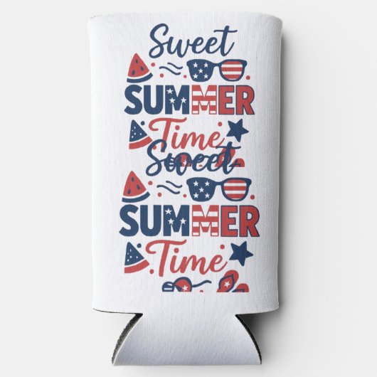 自由の地を縮める – American Spirit スリム缶クーラー (正面)