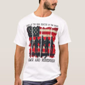 自由の地を覚える Tシャツ (正面)