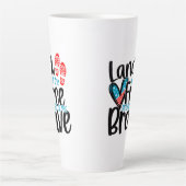 自由の地 カフェラテマグ (正面)