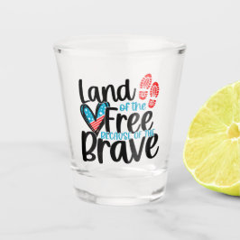自由の地 ショットグラス