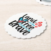 自由の地 ペーパーコースター (アングル)