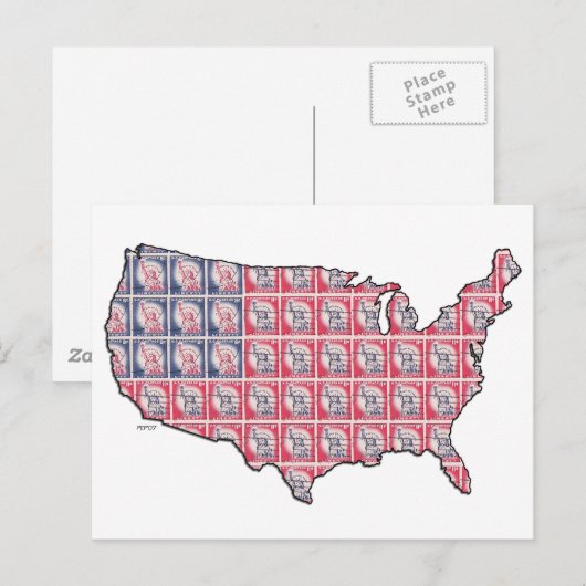 自由の地 ポストカード (正面/裏面)