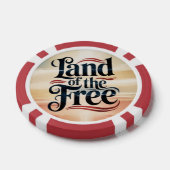 自由の地 ポーカーチップ (シングル)