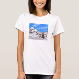 自由の地(光) Tシャツ