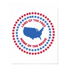 自由の地、勇敢の家