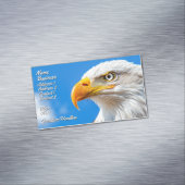 自由の地,勇敢の家 マグネット名刺 (インサイチュ)