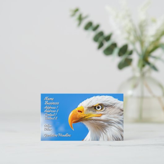 自由の地,勇敢の家 名刺 (スタンド正面)