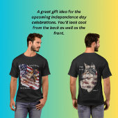 自由の地、勇敢の家 Tシャツ