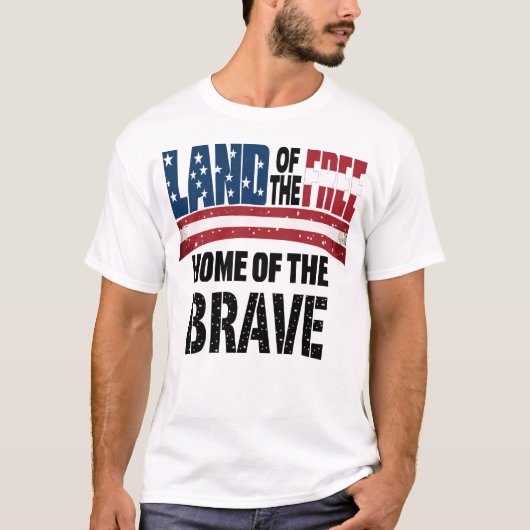 自由の地 勇者の家 Tシャツ (正面)