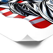 自由の地 – 愛国心 フォトプリント            (角)