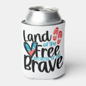 自由の地 缶クーラー (缶正面)
