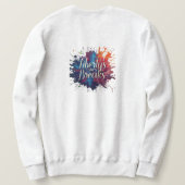 自由の夜明け スウェットシャツ (デザイン裏面)