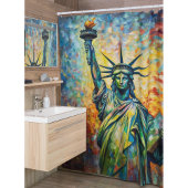 自由の夜明カスタムけ シャワーカーテン