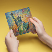 自由の夜明カスタムけ ノートカード