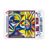 自由の女神が必要だ！白人BGは寡頭政治と戦う マグネット (横)