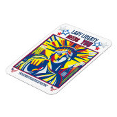 自由の女神が必要だ！白人BGは寡頭政治と戦う マグネット (左側)