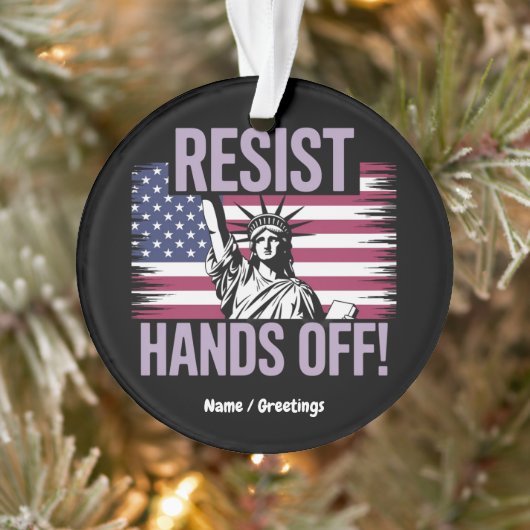 自由の女神が抵抗を手に入れる オーナメント (ツリー)