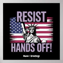 自由の女神が抵抗を手に入れる ポスター