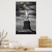自由の女神が道を照らす ポスター (キッチン)
