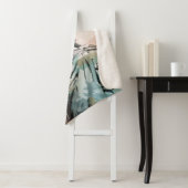 自由の女神と米国国旗 シェルパブランケット (インサイチュ)