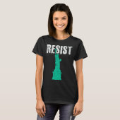 自由の女神に抵抗1 Tシャツ (正面フル)
