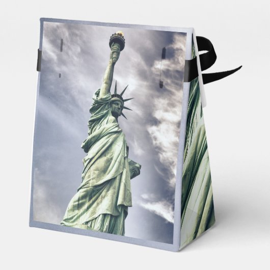自由の女神のカスタム好意ボックス フェイバーボックス (裏面サイド)