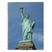 自由の女神の写真 ノートブック (正面)