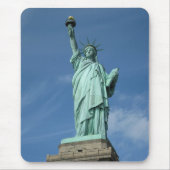 自由の女神の写真 マウスパッド (正面)