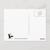 自由の女神の古写真 ポストカード (裏面)