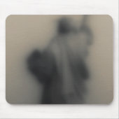 自由の女神の拡散させたイメージ マウスパッド (正面)