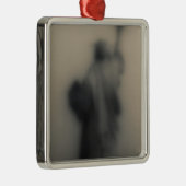 自由の女神の拡散させたイメージ メタルオーナメント (右)