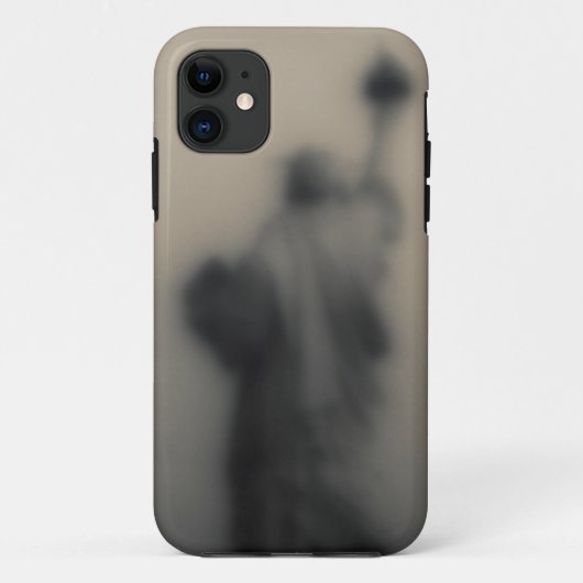 自由の女神の拡散させたイメージ Case-Mate iPhoneケース (裏面)