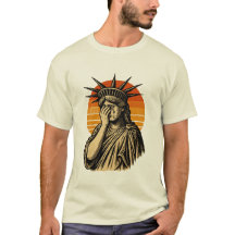 自由の女神の涙Tシャツ
